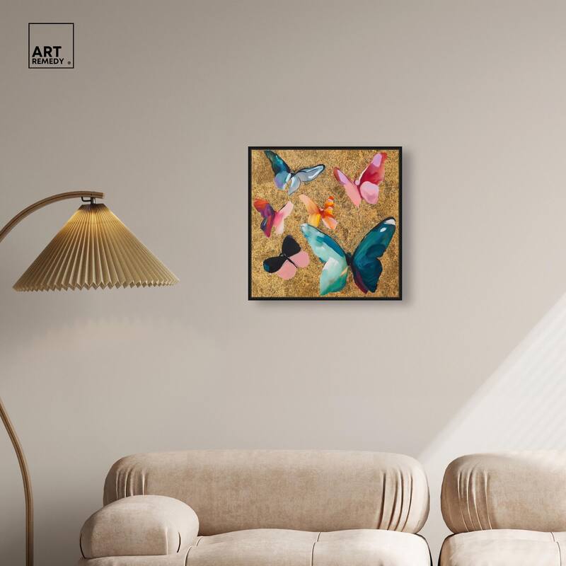 Spectrum of Wings Canvas by Art Remedy