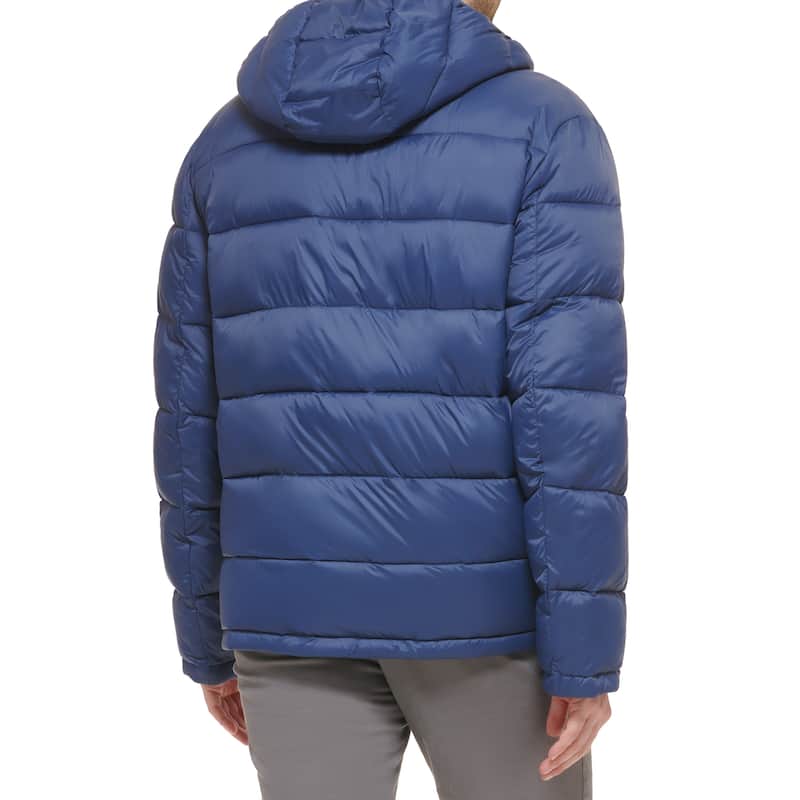 Cole Haan Men's Hooded Nylon Puffer Jacket