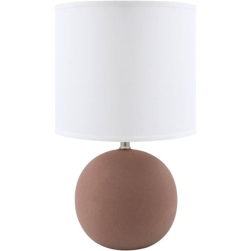 Livabliss Vogel Traditional Accent Table Lamp - Red Clay