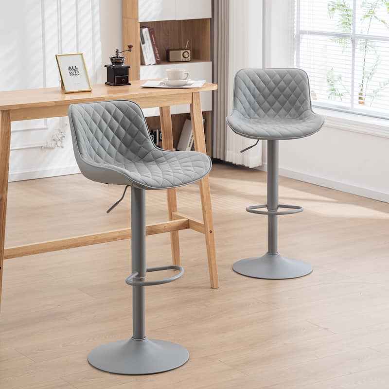 Counter Height Modern Barstools Set of 2 Kitchen Bar stools Side Counter Stools