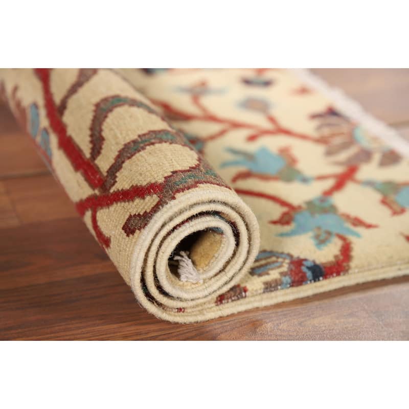 Animals Design Ziegler Oriental Accent Rug Hand-Knotted Wool Carpet - 2'1" x 2'11"