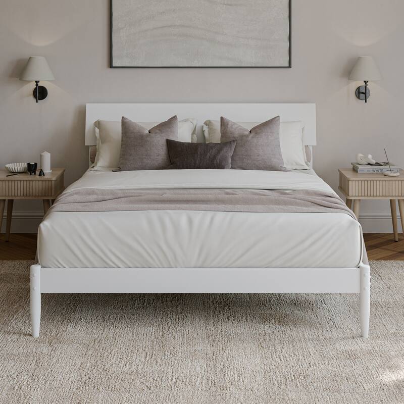 Bradford Platform Bed with Adjustable Headboard