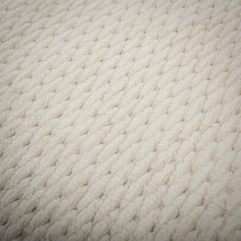 Alora Decor Haze Contemporary Basketweave Area Rug