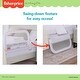 preview thumbnail 5 of 10, Dream On Me Fisher-Price Little Naps Bed Rail for Todlders in Grey