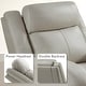 preview thumbnail 72 of 82, Hadlee Power Recliner Chairs with Power Headrest & Charging Ports