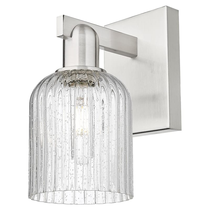 Innovations Lighting 716-1W-G559-5SDY Bridal Veil 11" Tall Bathroom - Brushed Satin Nickel