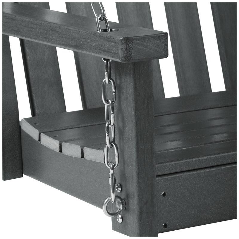 Laguna Outdoor Patio 51 Inch Traditional Hanging Porch Swing