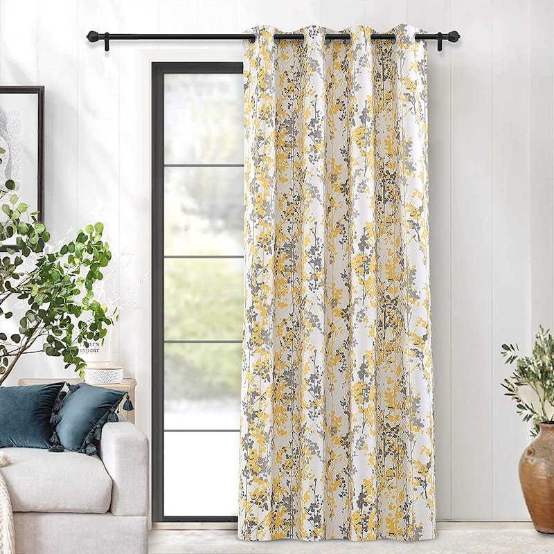 DriftAway Leah Darkening Grommet Window Curtain Panel