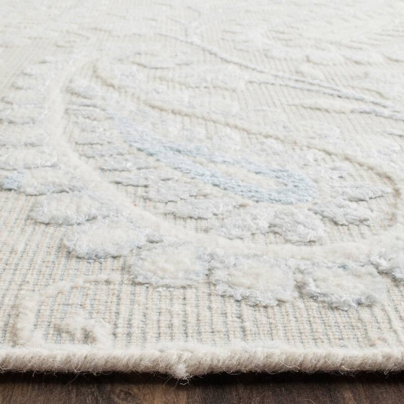 SAFAVIEH Handmade Mirage Susie Paisley Modern Abstract Viscose Rug