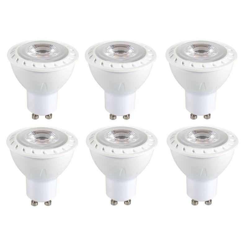 Indigo Home 6.5W Dimmable GU10 LED Bulb 3000K (6-Pack) - White