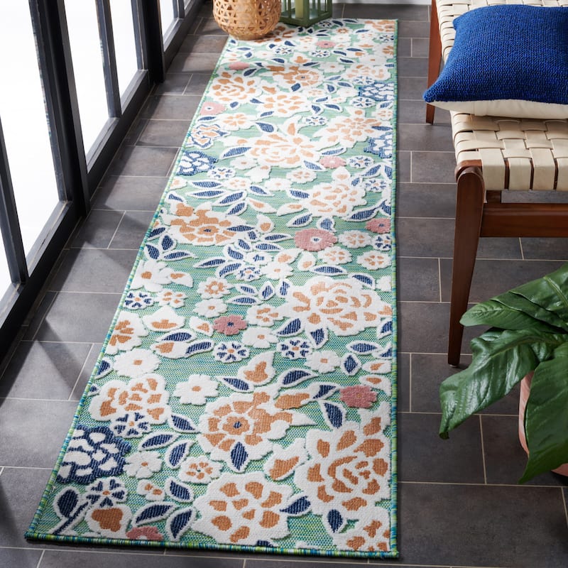 SAFAVIEH Cabana Cassie Indoor/ Outdoor Waterproof Transitional Rug