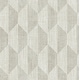 preview thumbnail 3 of 4, Seabrook Designs Alise Hexagon Geometric Unpasted Wallpaper 20.5 in. W x 33 ft. L - Metallic Smoke
