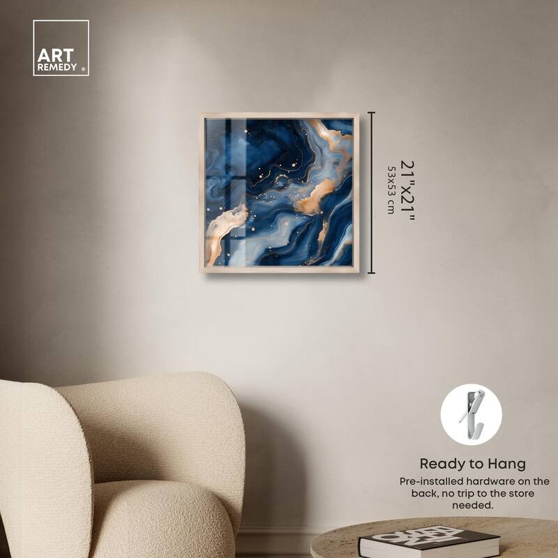 Deep Sea Geode III Shadowbox by Art Remedy