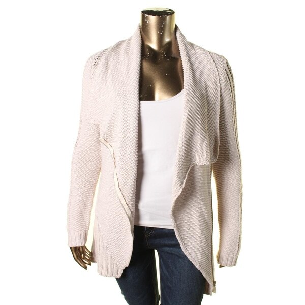 rachel roy zip asymmetrical sweater