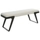 preview thumbnail 5 of 5, Uttermost Hover Modern Bench - 53 W X 19 H X 16 D (in)