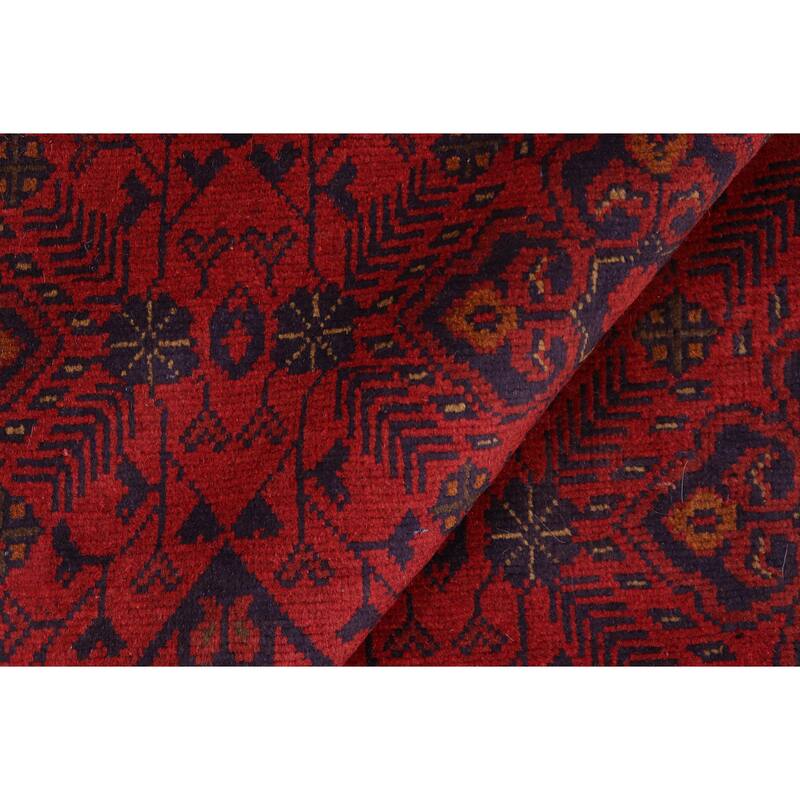 Southwestern Biljik Khal Mohammadi Kataleya Red/Blue Rug - 6'7'' x 9'8''