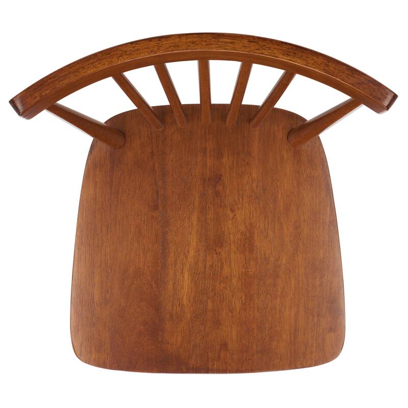 SAFAVIEH Signa Spindle Farmhouse Dining Chair (Set of 2) - 20" W x 20" D x 33" H - 20"W x 20"D x 33"H