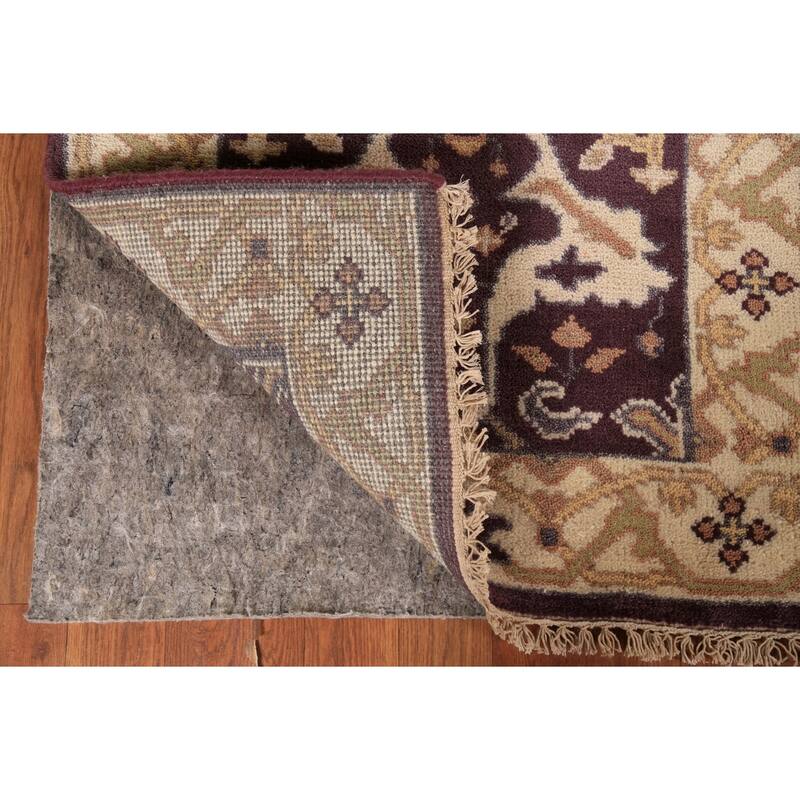 Oushak Oriental Runner Rug Handmade Red Wool Carpet - 2'6" x 9'10"