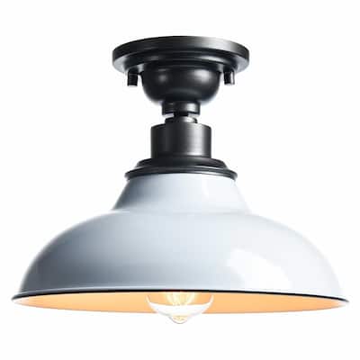Cilento Farmhouse Ceiling Light Semi Flush Mount 1-Light
