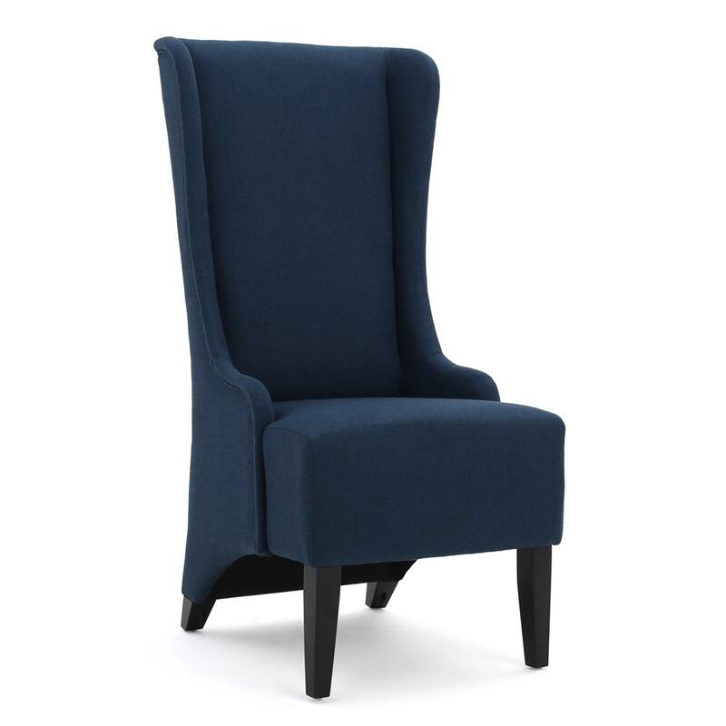 Dining Chair, Upholstered Back Rest Seat Accent Chair With Birch Wood Legs, Leisure Chair For Restaurants Living Rooms