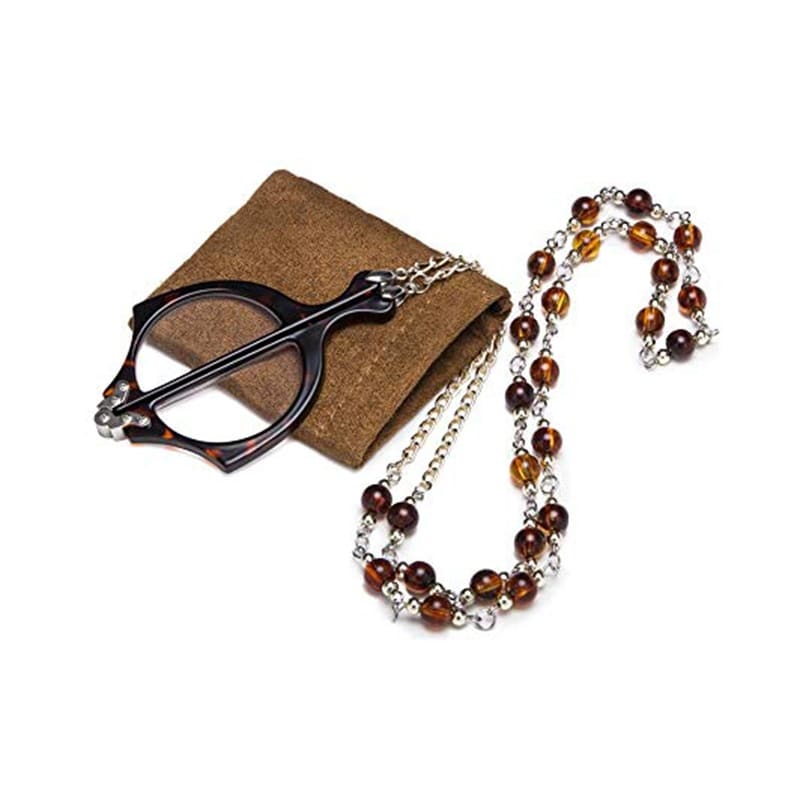 Reading glasses sale necklace