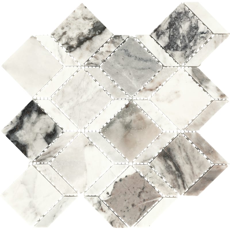 Daltile Gamma Natural Stone Balance XL Wall and Floor Mosaic Tile (Set of 10)