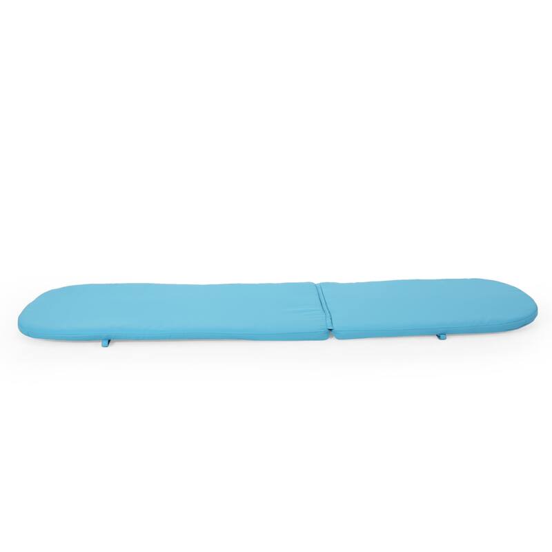 Roomfitters Mikael Outdoor Chaise Lounge Cushion with Water Resistant Fabric, Patio Pad