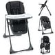 preview thumbnail 1 of 6, Gymax Baby High Chair w/ 7 Height & 3 Footrest Adjustable Cup holder 2 Black