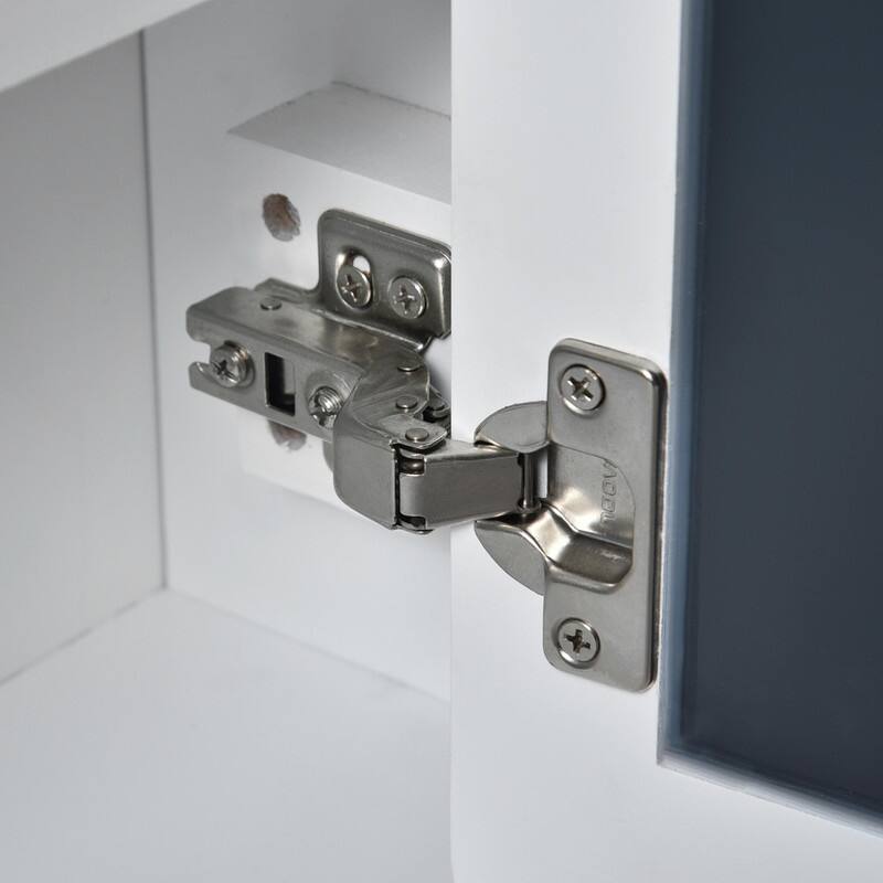 24" x 27" Wall-Mounted Medicine Cabinet with Mirror and Over-the-Toilet Space Saver Storage