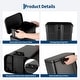 preview thumbnail 40 of 48, Fingerprint-Proof Commercial Trash Can, Stainless Steel, Soft-Close Lid, Foot Pedal, Indoor Recycling,for Kitchen/Office
