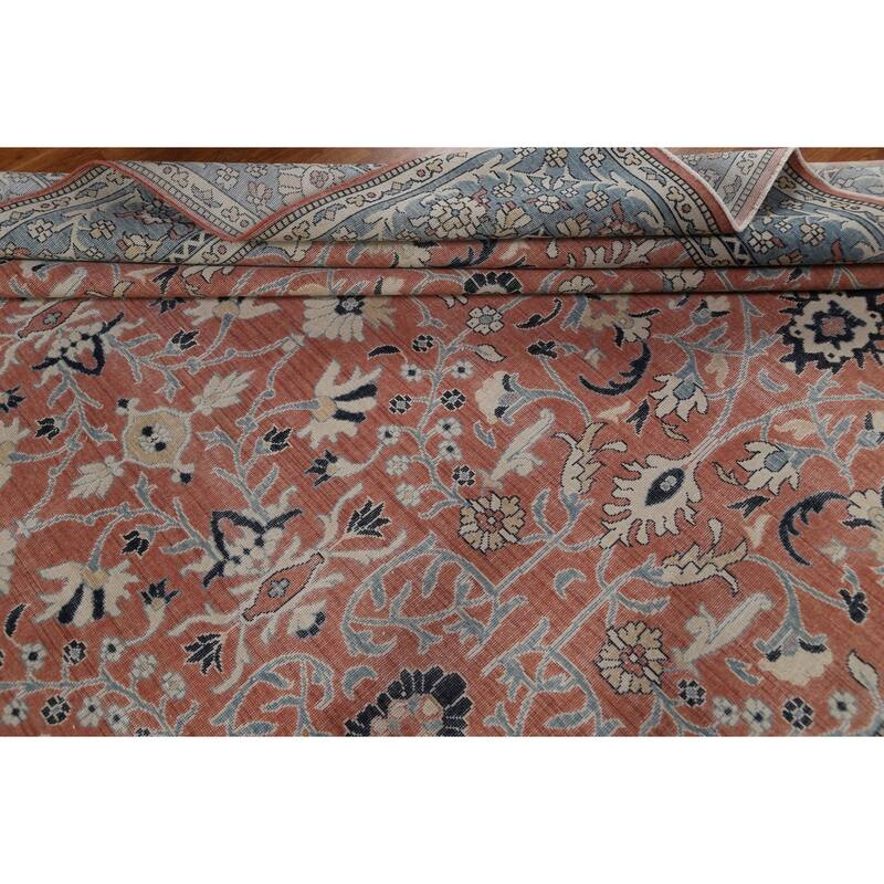 Floral Oriental Sultanabad Ziegler Turkish Wool Area Rug Hand-knotted - 9'9" x 13'0"