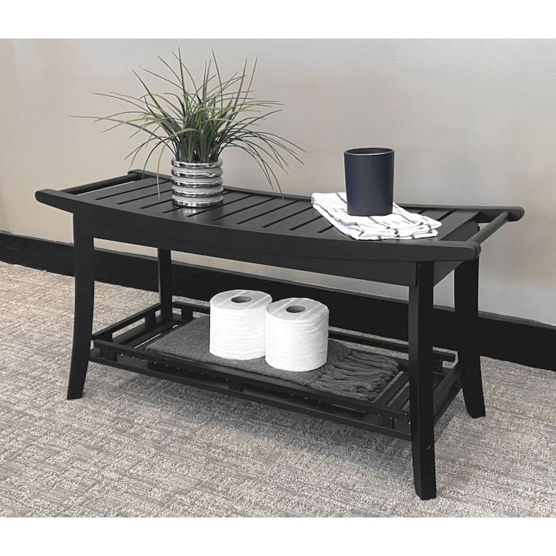 Solid Bamboo Premier 39" Spa Bench