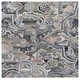 preview thumbnail 14 of 82, SAFAVIEH Handmade Marquee Nazeli Rug 6' Square - Light Green/Beige