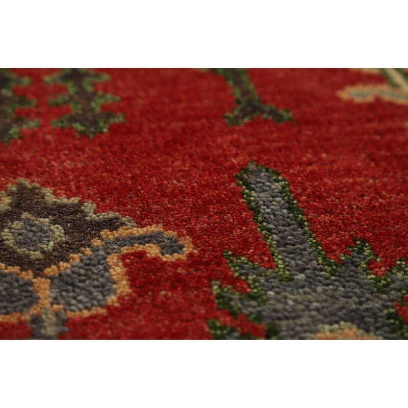 Heriz Serapi Indian Rug Handmade Wool Carpet - 7'11" x 9'8"