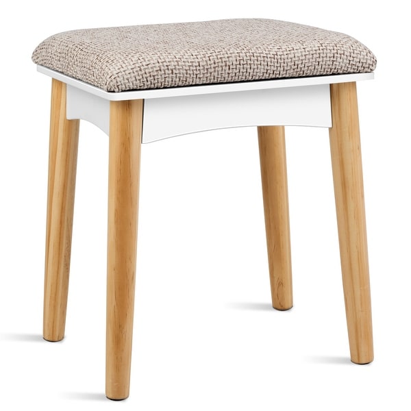 Makeup table best sale stool