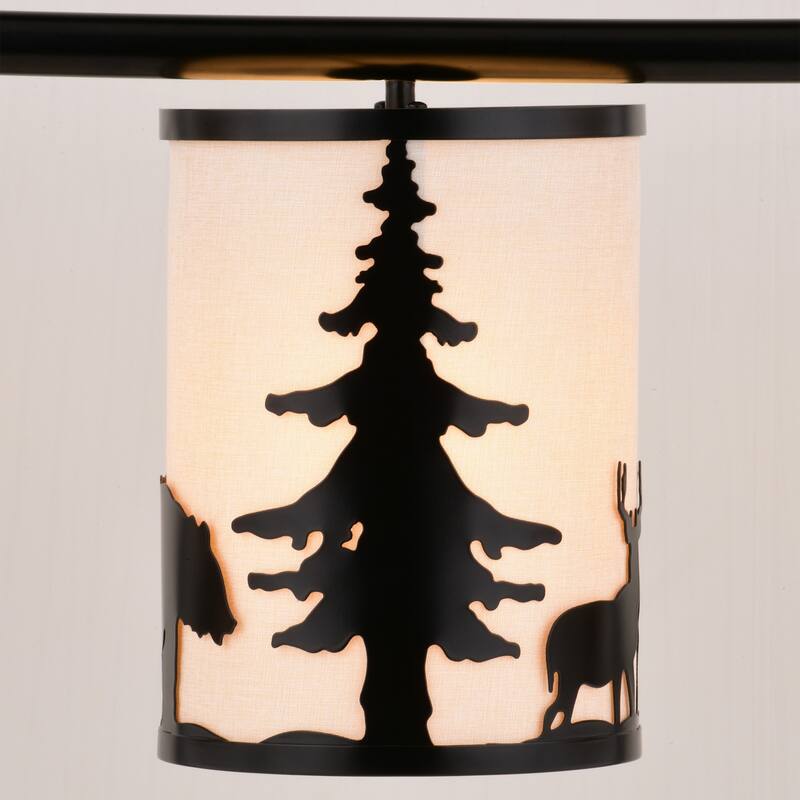 Vaxcel Lighting H0302 3 Light 38" Wide Chandelier