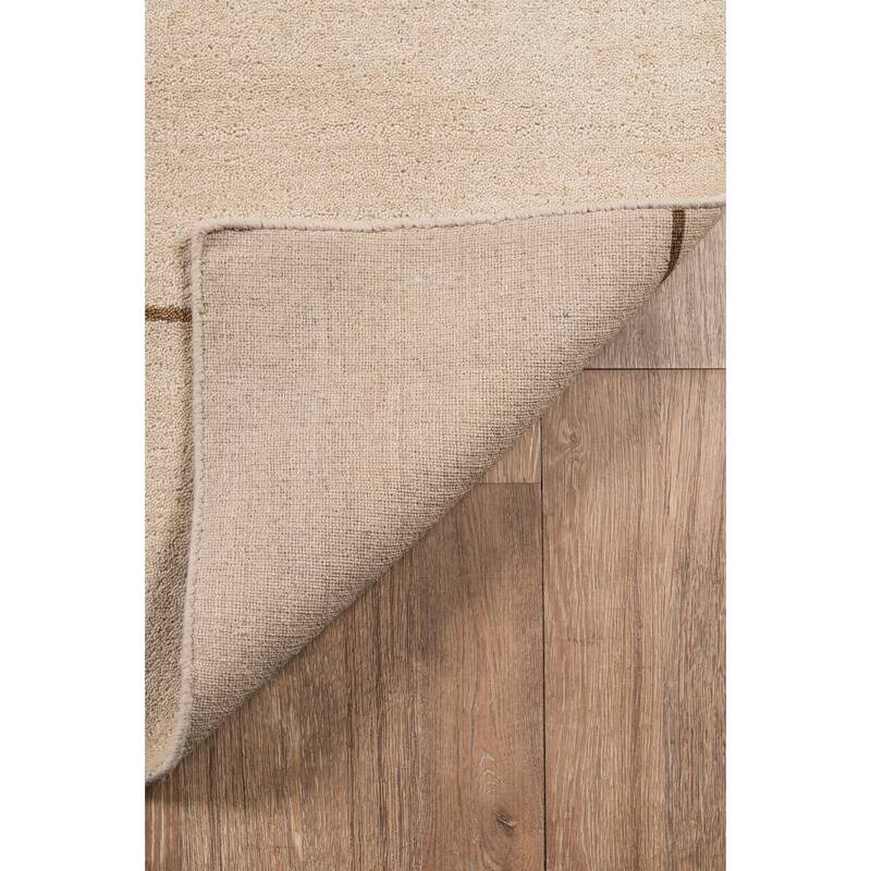 Momeni Gramercy Hand Loomed Wool Contemporary Striped Area Rug