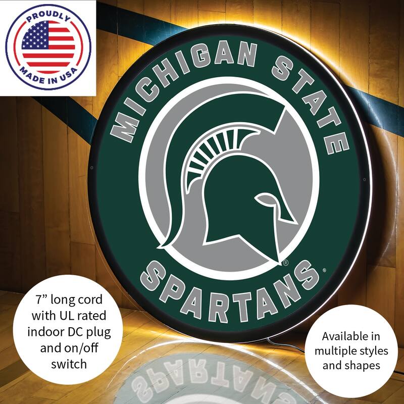 Michigan State University LED Lighted Sign