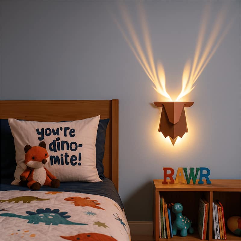 Elk Wall Lamp, Creative Projection Lamp
