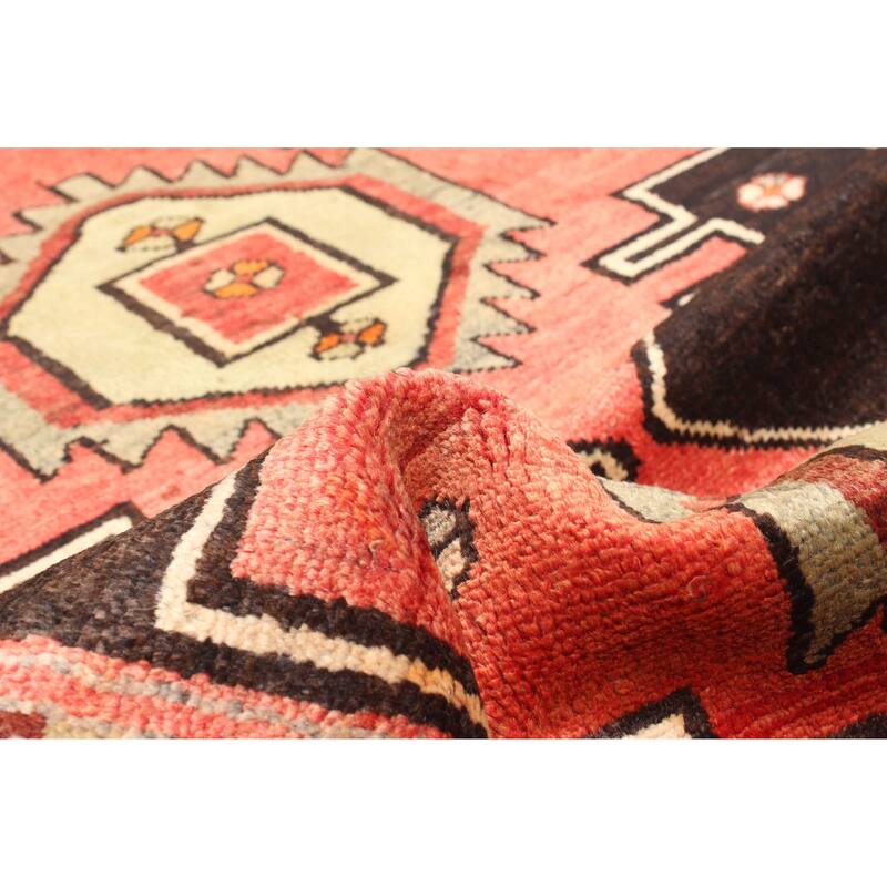 ECARPETGALLERY Hand-knotted Konya Anatolian Red Wool Rug - 3'3 x 9'5