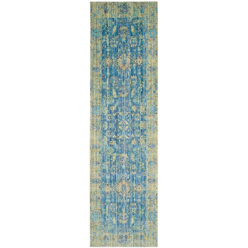 SAFAVIEH Valencia Neva Distressed Vintage Boho Oriental Polyester Rug