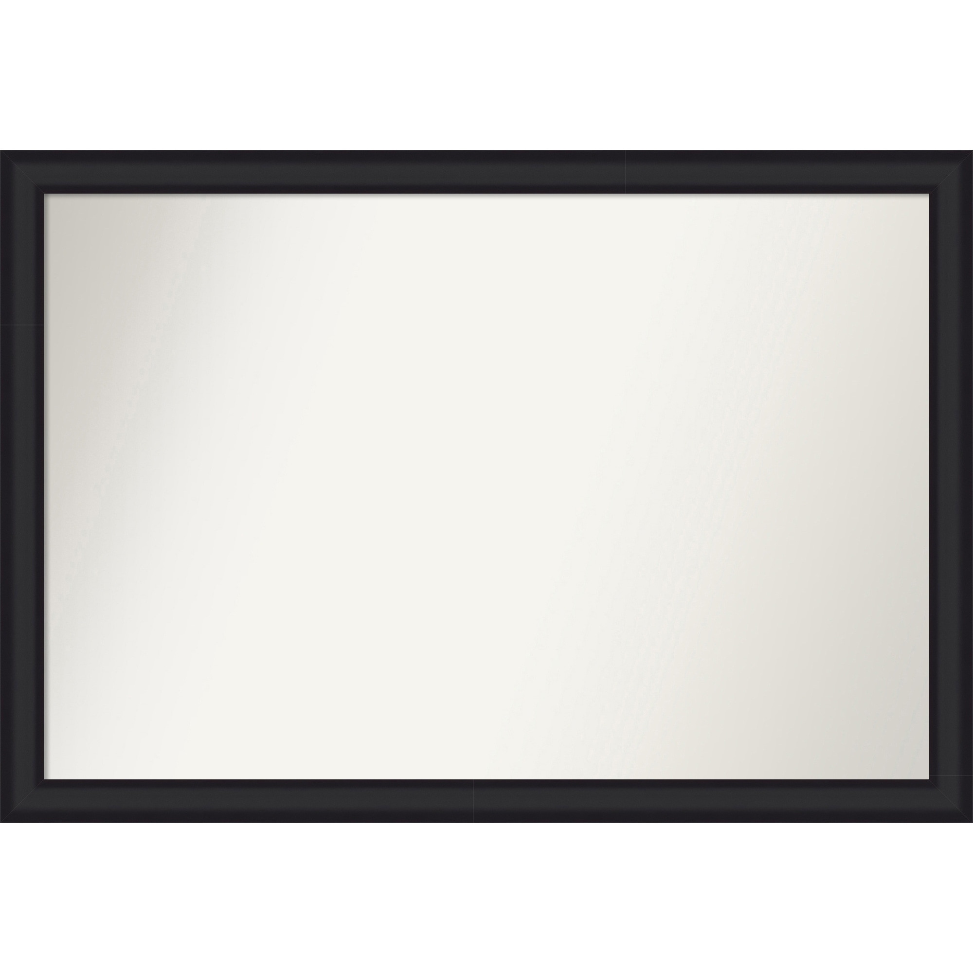 Oliver Narrow Non-Beveled Wood Framed Wall Mirror