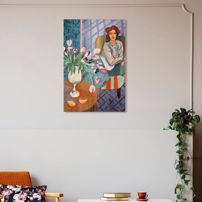 Wynwood Studio Fashion and Glam Have a chance Green and Modern & Contemporary Wall Art Canvas Print - 30 x 20