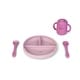 preview thumbnail 5 of 6, "Food & Fun" Feeding Set Nude Pink + Blossom
