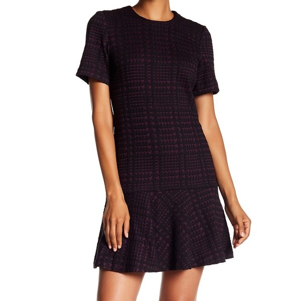 calvin klein houndstooth dress