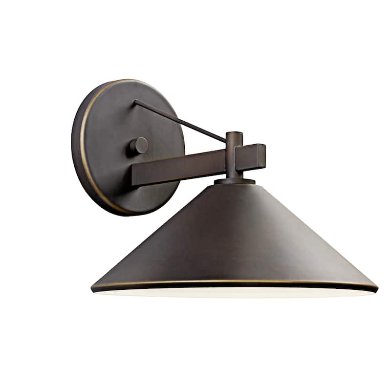 Kichler Lighting Ripley Collection 1-light Olde Bronze Outdoor Wall Lantern