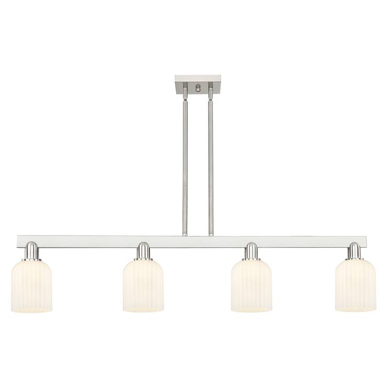Innovations Lighting Downtown Urban - Bridal Veil - 4 Light 48" Stem Hung Island Light