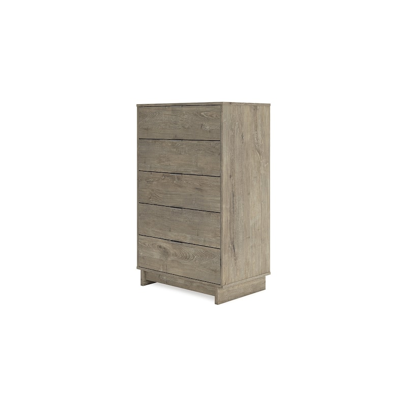 Signature Design by Ashley Oliah Brown Woodgrain Dresser