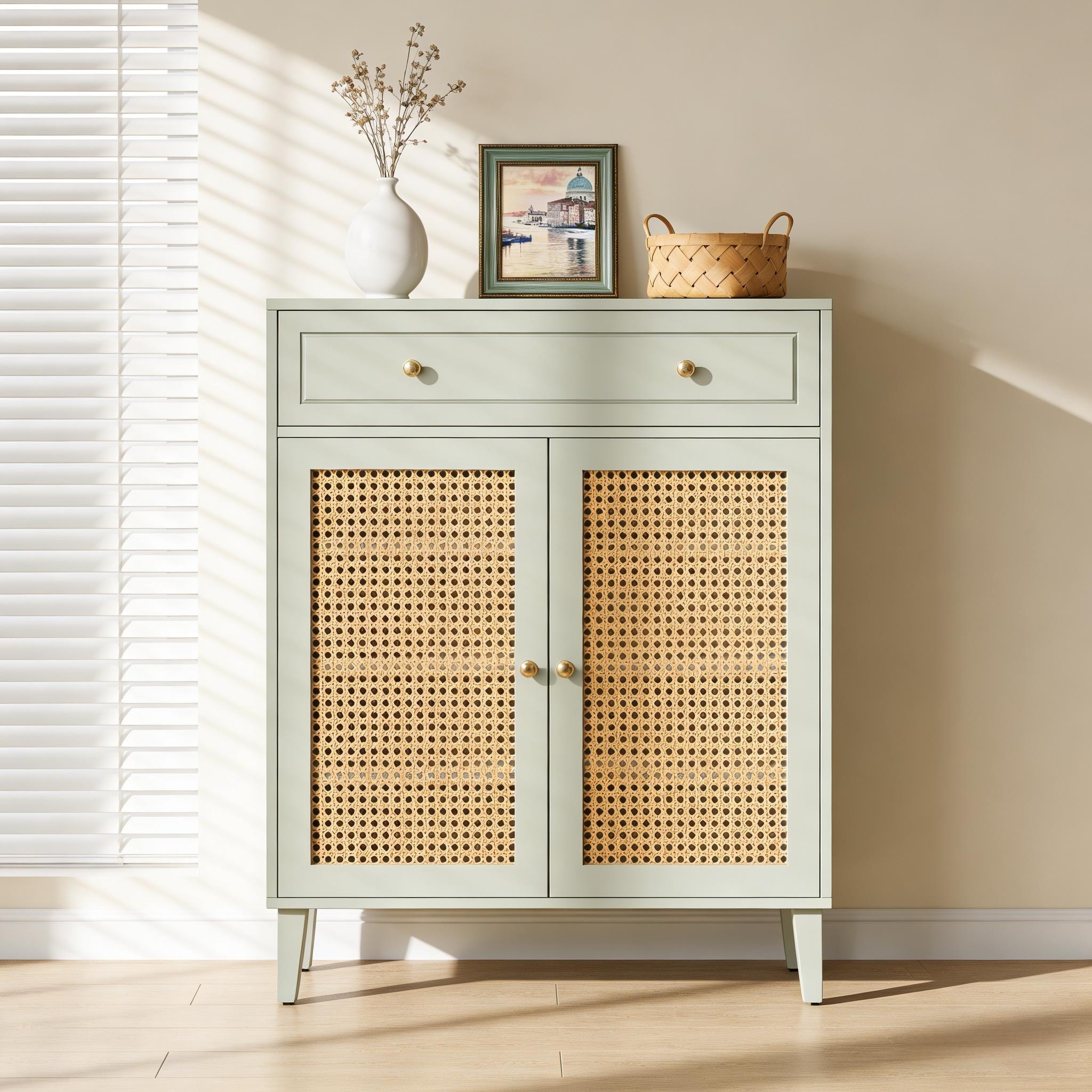 Nordic Style Shoe Organizer, Chic Shoe Cabinet, Special Cabinet for Living Room & Bar Storage