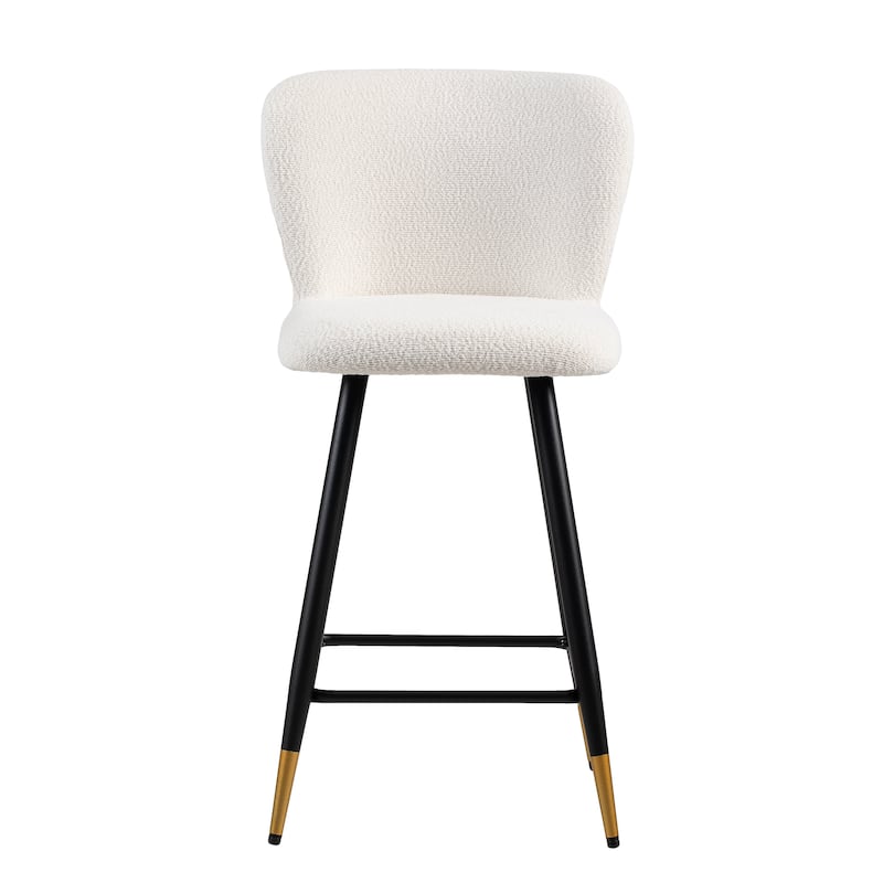 Counter Height Chair Side Dining Chair Set of 2 - White